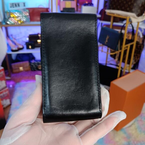 LOUIS VUITTON Nomad Etui cigarette Case Black Multi-Case Leather pouch - Picture 4 of 9